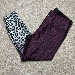 Good American Ombre Leopard Leggings